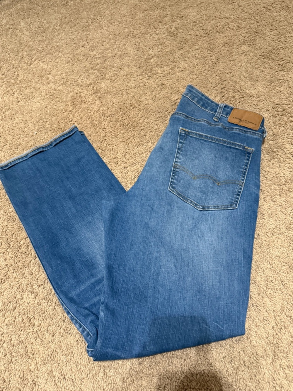 American Eagle Outfitters Original Boot Men’s Jeans - Medium Blue Denim